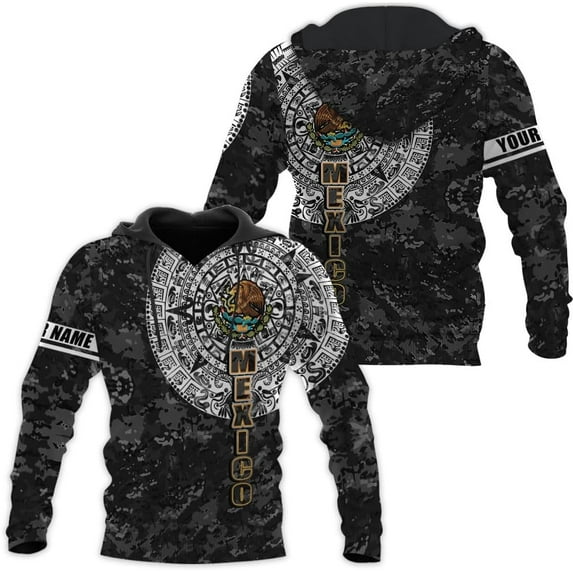 Personalized Mexico Shirts, Camisas De Mexico, Mexico Shirts for Men, Mexican Flag Jersey Shirt Mexico 3D Shirt (Hoodie, M)
