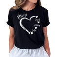 thumbnail image 1 of Personalized Mimi Shirt, Mimi Heart Shirt with Grandkids Name Gifts for Mimi, Custom Mimi Gift, Mimi T Shirt Gifts for Mimi Birthday, 1 of 3