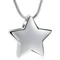 thumbnail image 1 of Personalized Mini Star Urn Necklaces For Ashes For Women Men Cremation Jewelry for Ashes Customizable Pet Dog Ashes Necklace, 1 of 7