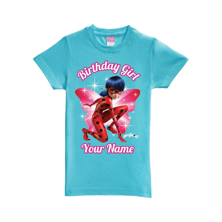 Miraculous ladybug top birthday shirt