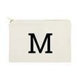 thumbnail image 1 of Personalized Modern Monogram Cosmetic Bag and Travel Make Up Pouch by The Cotton  Canvas Co., 1 of 4