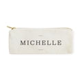 thumbnail image 1 of Personalized Modern Name Pencil Case and Travel Pouch, 1 of 5