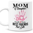 thumbnail image 1 of Personalized Mom Mug Mom & Daughter Best Friends For Life Mug Best Gifts for Mother's Day Thanksgiving Christmas Mugs for Mom from Daughter Custom Mugs for Mom 11 Oz 15 Oz Coffee Mug, 1 of 1