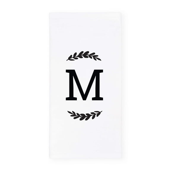 Personalized Monogram Tea Towel