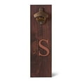 thumbnail image 1 of Personalized Monogram Wall Mounted Bottle Opener, 1 of 1