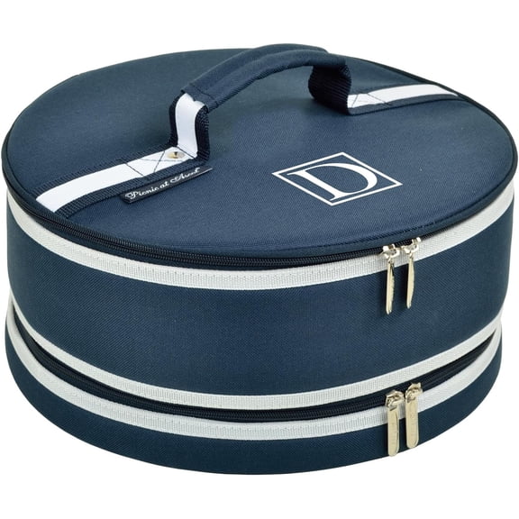 Personalized Monogrammed Pie and Cake Carrier 12" Diameter- Designed & Quality Approved in The USA