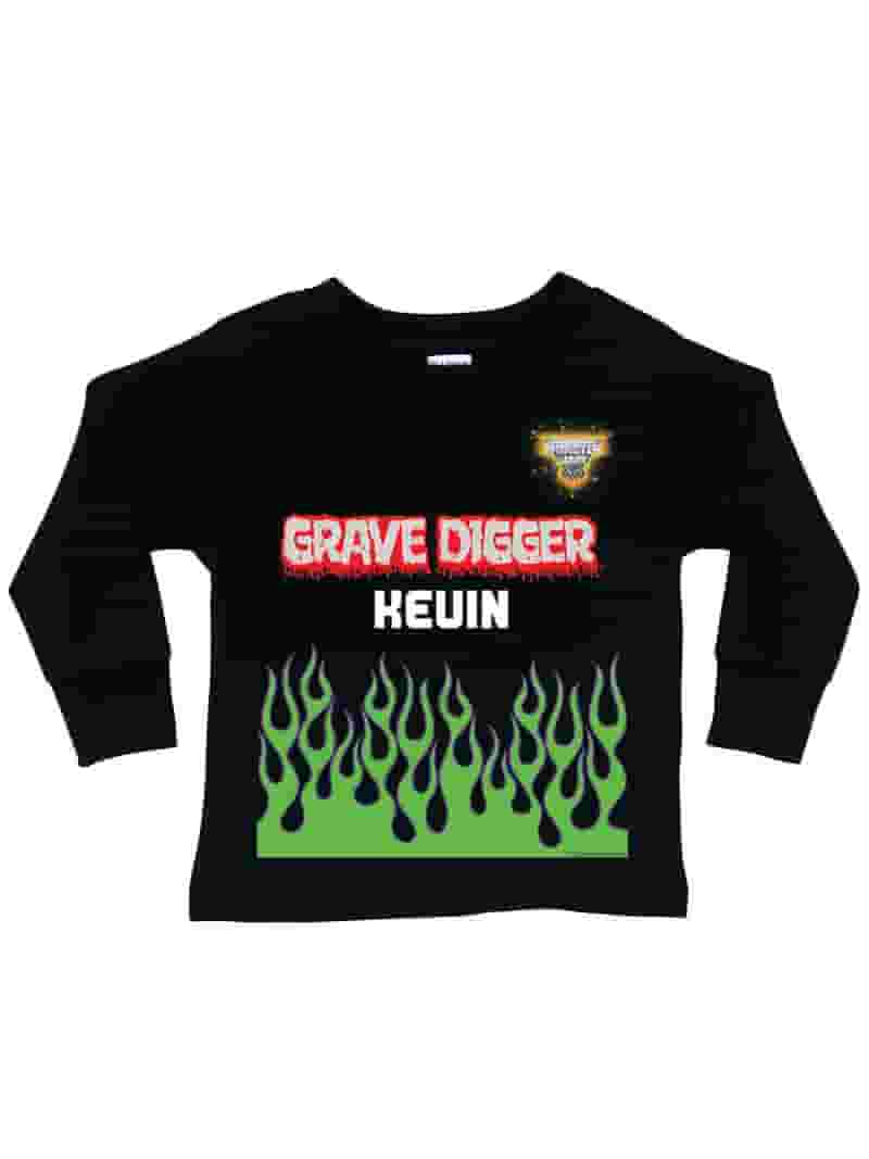 Boys' Trucks And Diggers Short Sleeved T-Shirt For Toddlers Boys' Trucks And Diggers Short Sleeved T-Shirt For Toddlers