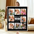 thumbnail image 1 of Personalized Mother's Day Blanket Gifts for Best Mom Ever, Custom Blanket with Photo, Birthday Gifts for Mom from Daughter Son, 30"x40", 1 of 9