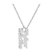 Personalized Mother's Vertical Three-Name Necklace