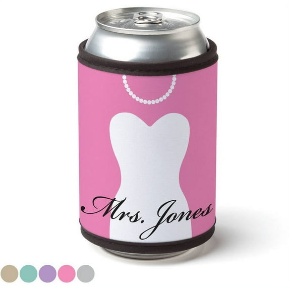 Personalized Mr. & Mrs. Can & Bottle Wrap
