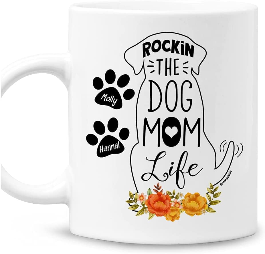 Doodle Mom Mug 15oz Coffee Cup Cute Funny Saying Birthday Christmas Mothers  Day Gift Idea for Dog Mama Women Grandma Teen Friend Daughter 