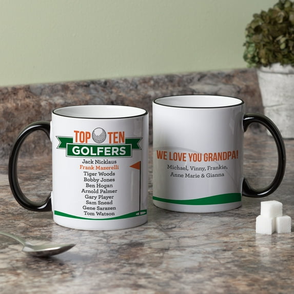 Personalized Mug - Top Golfers