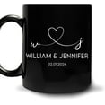 thumbnail image 1 of Personalized Mug Valentine’s Day Gifts For Him Her - Couple With Name Coffee Mug Cup 11oz - Best Couple Ever Present, Unique Gifts for Boyfriend Girlfriend Husband Wife, Couple Anniversary, 1 of 5