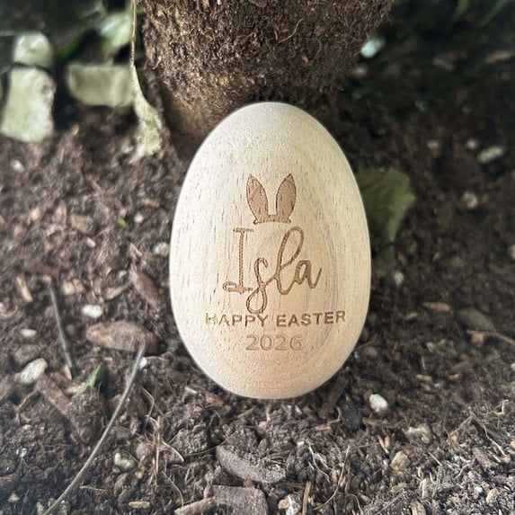 Personalized Musical Easter Egg Shaker 2026, Wooden Easter Eggs, First Easter Gifts, Easter Gift for Chlid, Easter Basket Stuffers, Birthday Gift Idea,C