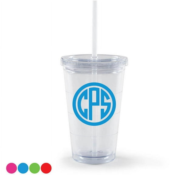 Personalized My Monogram Acrylic Tumbler