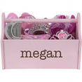 thumbnail image 1 of Personalized My Name Pink Toy Caddy, 1 of 2