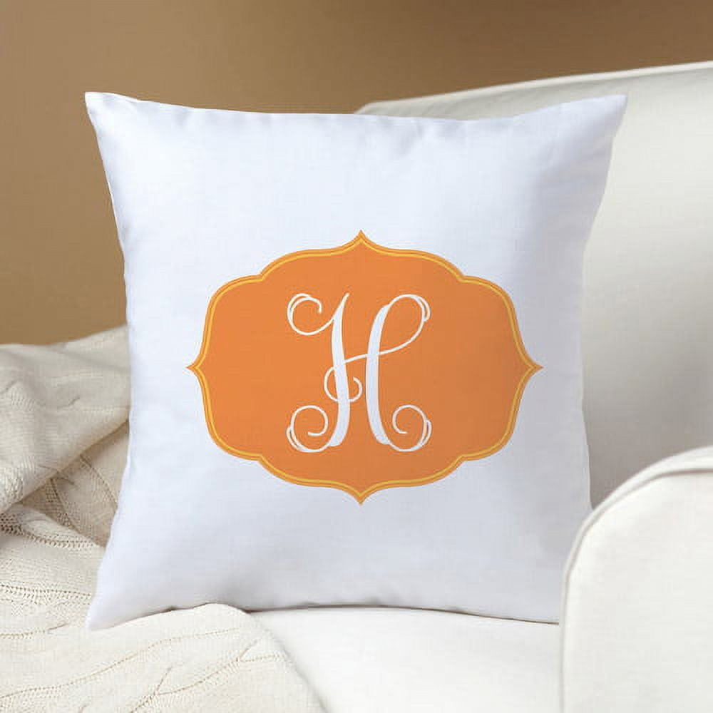 Monogram pillows decorative hot sale