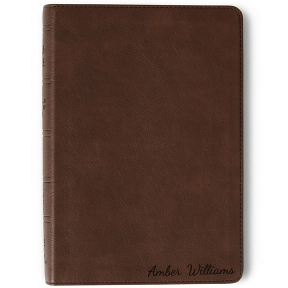 Personalized NASB Large Print Compact Bible, Custom Engraved Name, New American Standard Custom Engraved Bible, Christian Gift, Baptism Gift