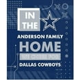 thumbnail image 1 of Personalized NFL Official Blanket– Custom NFL 50x60 Mink Throw. Adult, Teen, Tween, Unisex. Walmart Custom. Rectangle Weighs., 1 of 6