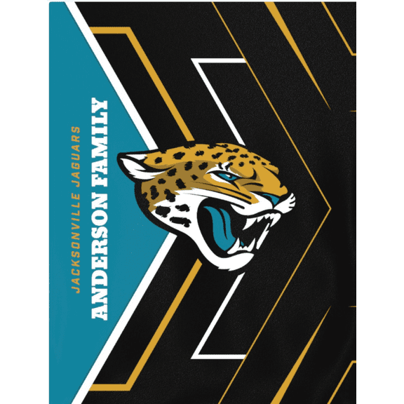 Personalized NFL Official Blanket Custom NFL 60x80 Arctic Pro Throw. Adult, Teen, Tween, Unisex. Walmart Custom. Weighs 2.28 lb.