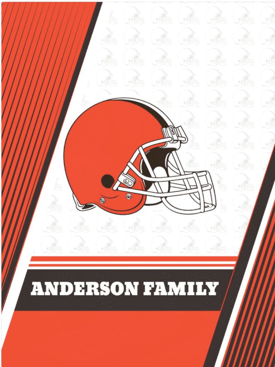 Personalized NFL Official Blanket Custom NFL 60x80 Arctic Pro Throw. Adult, Teen, Tween, Unisex. Walmart Custom. Weighs 2.28 lb.