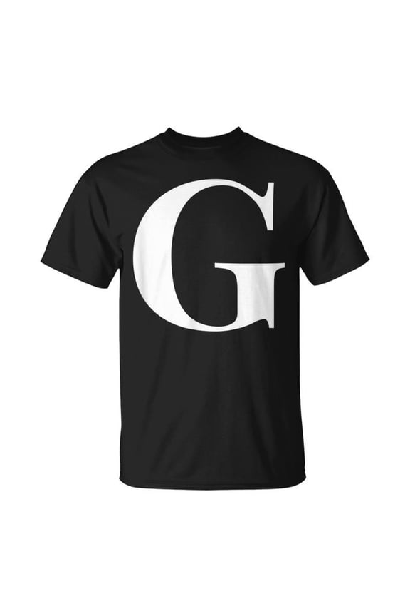 Personalized Name Alphabet Initial Letter G Present TShirt