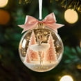 thumbnail image 1 of Personalized Name Ballerina 2D Flat Xmas Ornament – Ballet Dancer Gift for Teen Girl, Ballet Teacher & Gymnastics Keepsake Ornament, 1 of 5