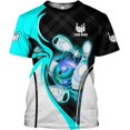 thumbnail image 1 of Personalized Name Bowling Shirts for Men & Women, Bowling Shirts for Team Bowling, Bowling Shirts Gift Unisex (Cyan, M), 1 of 10