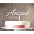 thumbnail image 1 of Personalized Name Cake Topper Custom Cake Topper Color Option Available 5"-7" Inches Wide, 1 of 1