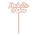 thumbnail image 1 of Personalized Name Daisy First Birthday Cake Topper, 1 of 1