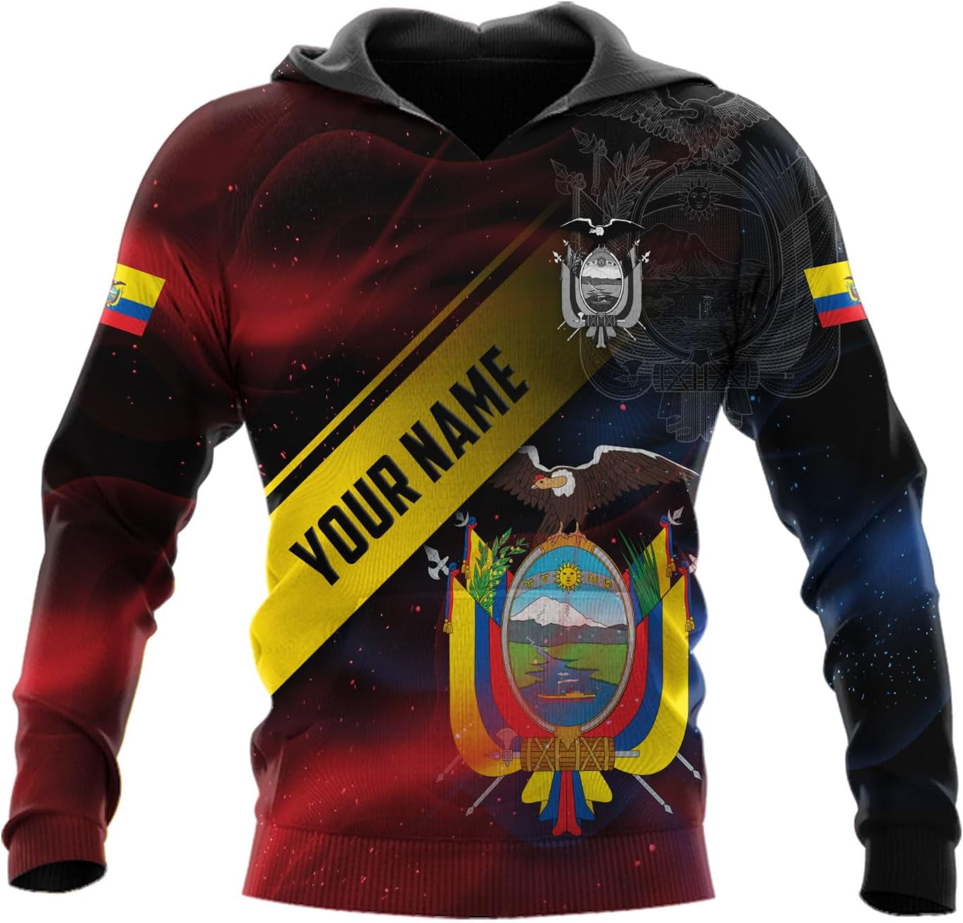 Personalized Name Ecuador Shirts for Men and Women, Ecuador Ecuadorian ...