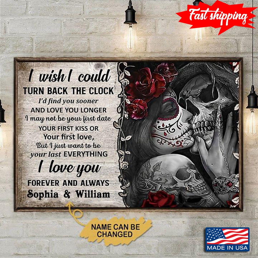 If I Could Turn Back The Clock I'd Find You Sooner And Love You Longer - Gift For Couples, Personalized Tumbler