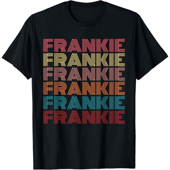 Personalized Name Frankie Vintage Frankie Retro T-Shirt