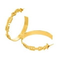 thumbnail image 1 of Personalized Name Hoop Earrings, 1 of 1