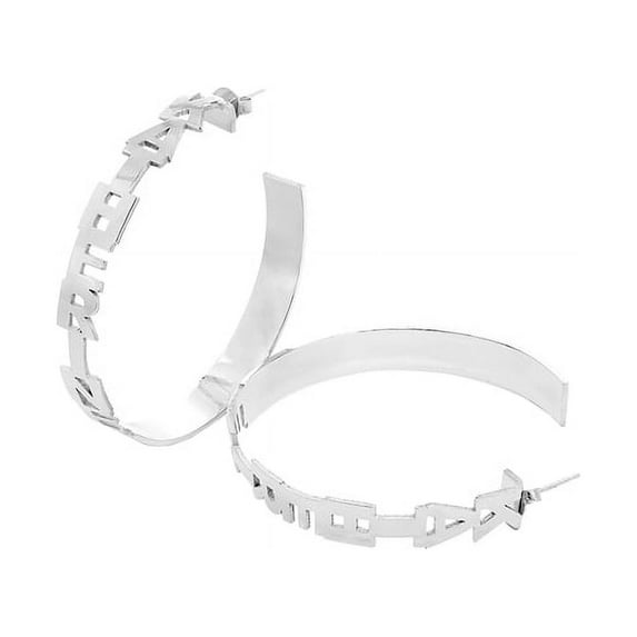 Personalized Name Hoop Earrings