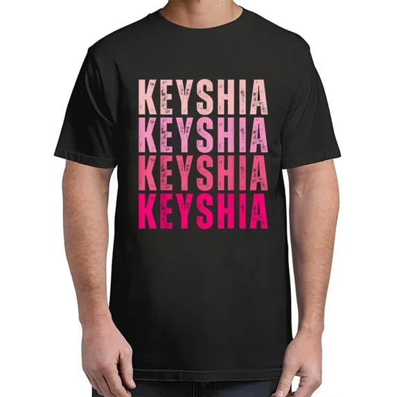 Personalized Name I Love Keyshia Vintage Vintage Adult S-4XL T-Shirt