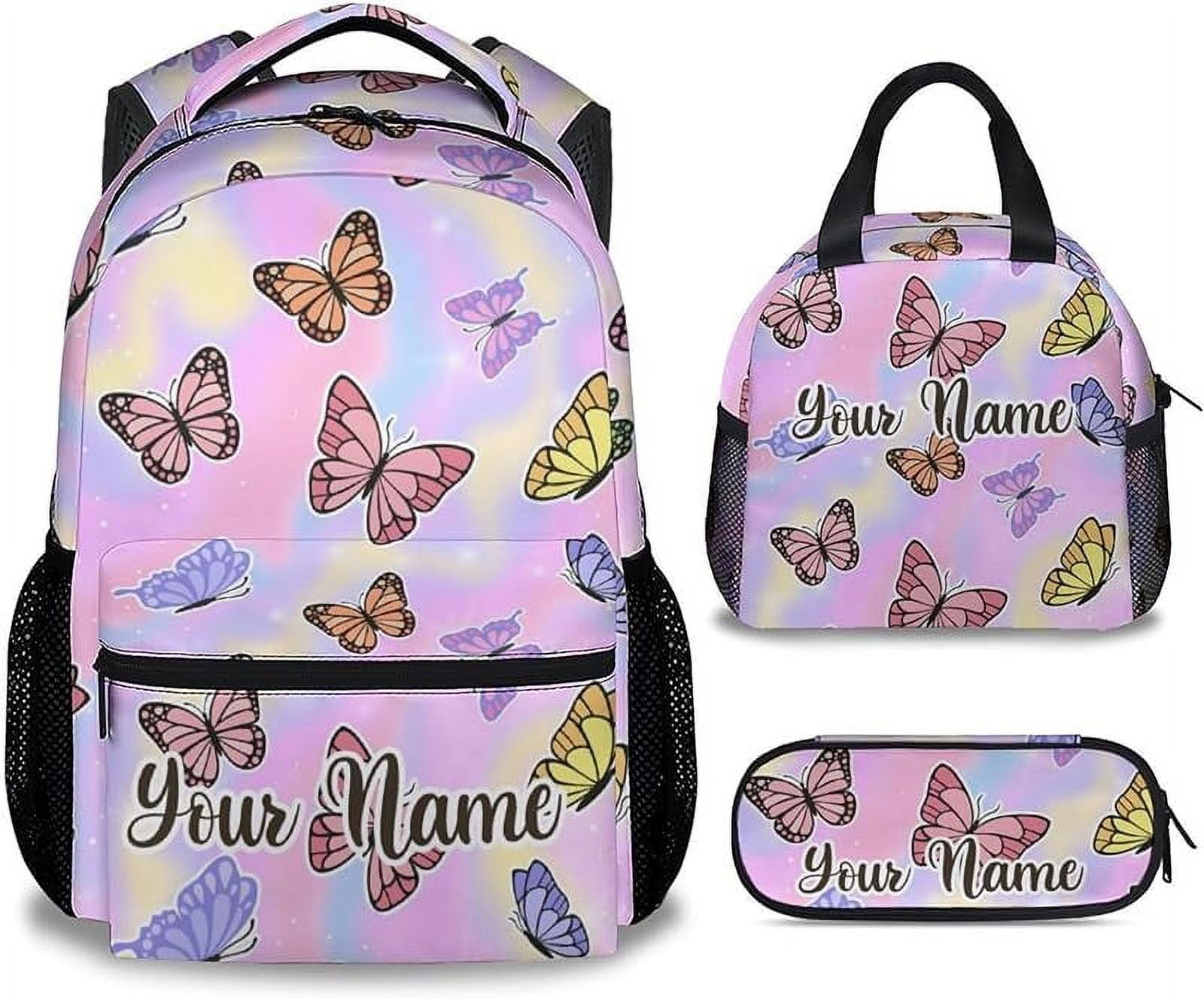Custom book bag with name online