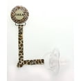 thumbnail image 1 of Personalized Name Leopard Print Pacifier Clip, 1 of 2