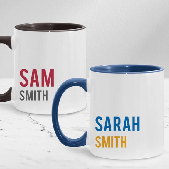 Personalized Name Mug, Custom Mug, Gift For Him, Bekilab, 11oz-15oz Mug