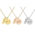 thumbnail image 1 of Personalized Name Necklace with Birth Flower - Handmade Gold Necklace For Women Birth Month - Trending Mother's Day Gift for Mom, Custom Floral Jewelry - January Birthday Gifts for Women, 1 of 8
