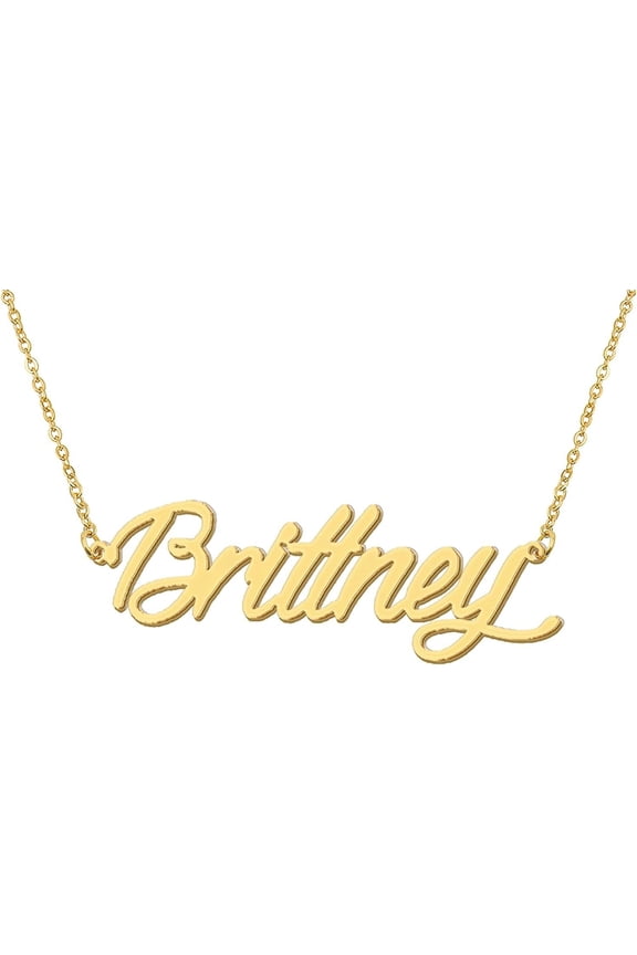 Personalized Name Necklace Custom Any Name Necklaces Jewelry For Womens New Mom Bridesmaid Gift[o3414]