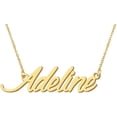 thumbnail image 1 of Personalized Name Necklace Custom Any Name Necklaces Jewelry For Womens New Mom Bridesmaid Gift[o3478], 1 of 2