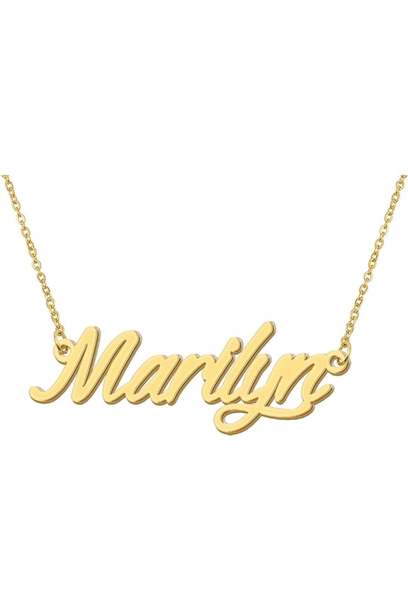 Personalized Name Necklace Custom Any Name Necklaces Jewelry For Womens New Mom Bridesmaid Gift[o3529]
