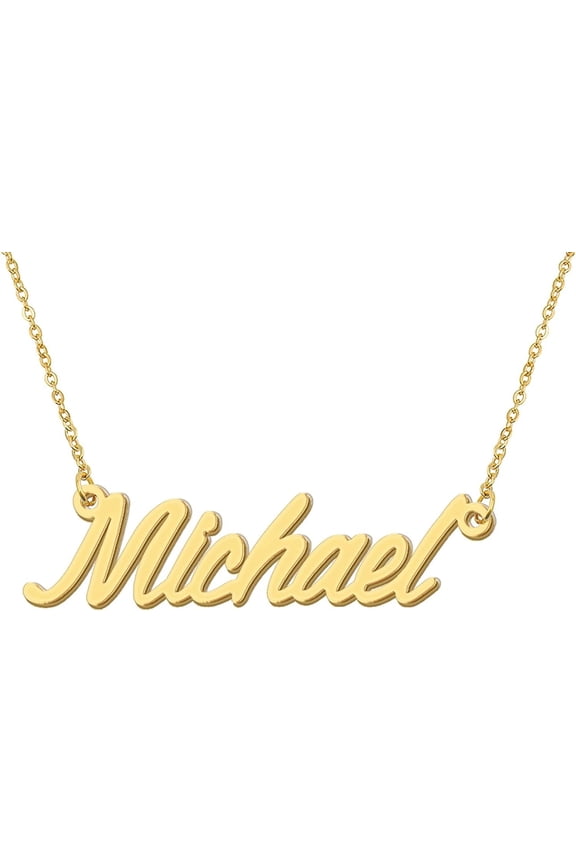 Personalized Name Necklace Custom Any Name Necklaces Jewelry For Womens New Mom Bridesmaid Gift[o3536]