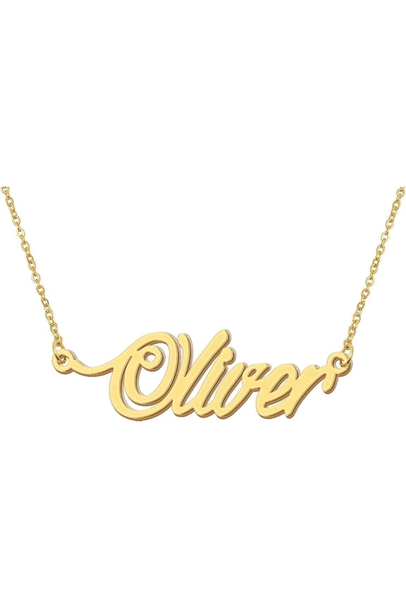 Personalized Name Necklace Custom Any Name Necklaces Jewelry For Womens New Mom Bridesmaid Gift[o3720]