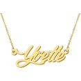 thumbnail image 1 of Personalized Name Necklace Custom Any Name Necklaces Jewelry For Womens New Mom Bridesmaid Gift[o3761], 1 of 2