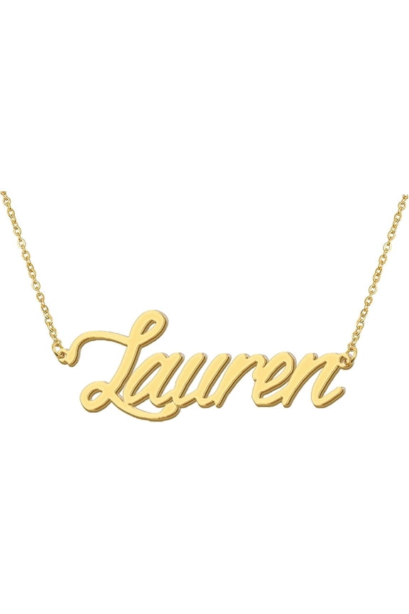 Personalized Name Necklace Custom Any Name Necklaces Jewelry For Womens New Mom Bridesmaid Gift[o3772]