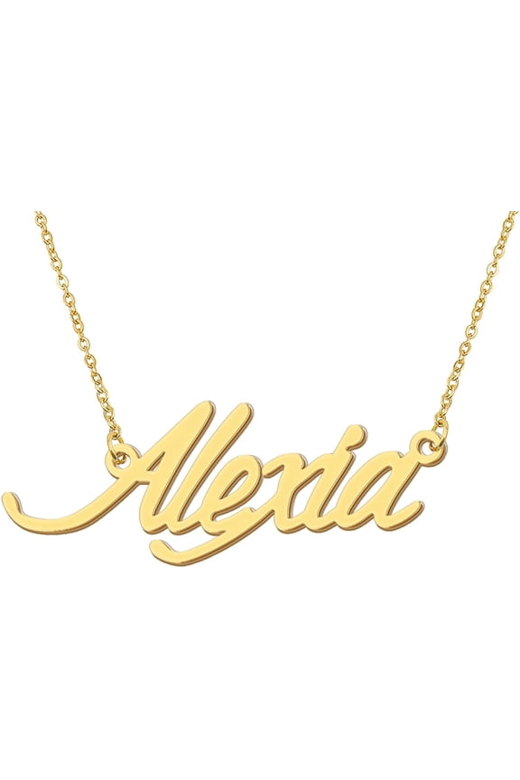 Personalized Name Necklace Custom Any Name Necklaces Jewelry For Womens New Mom Bridesmaid Gift[o3795]