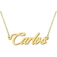 thumbnail image 1 of Personalized Name Necklace Custom Any Name Necklaces Jewelry For Womens New Mom Bridesmaid Gift[o3837], 1 of 2