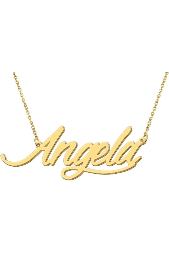 Personalized Name Necklace Custom Any Name Necklaces Jewelry For Womens New Mom Bridesmaid Gift[o3845]